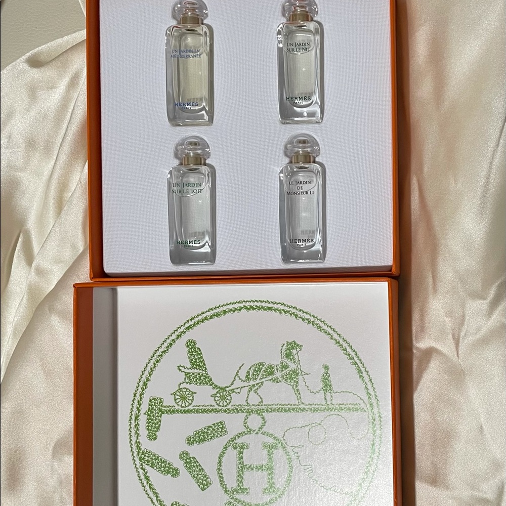 Hermès perfume set 4x0.25 fl oz